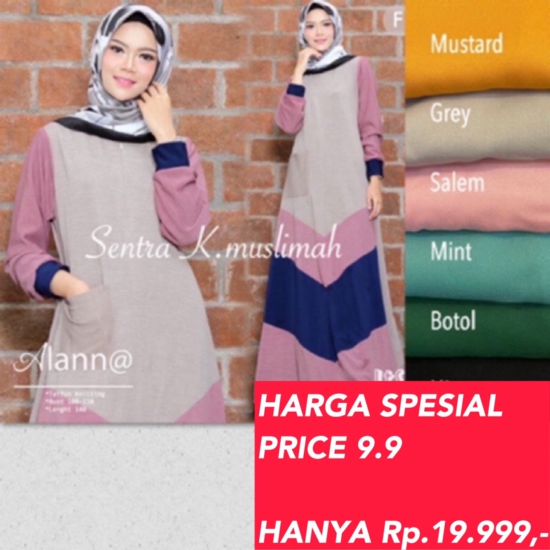 Dress alana ori by sentra K muslimah