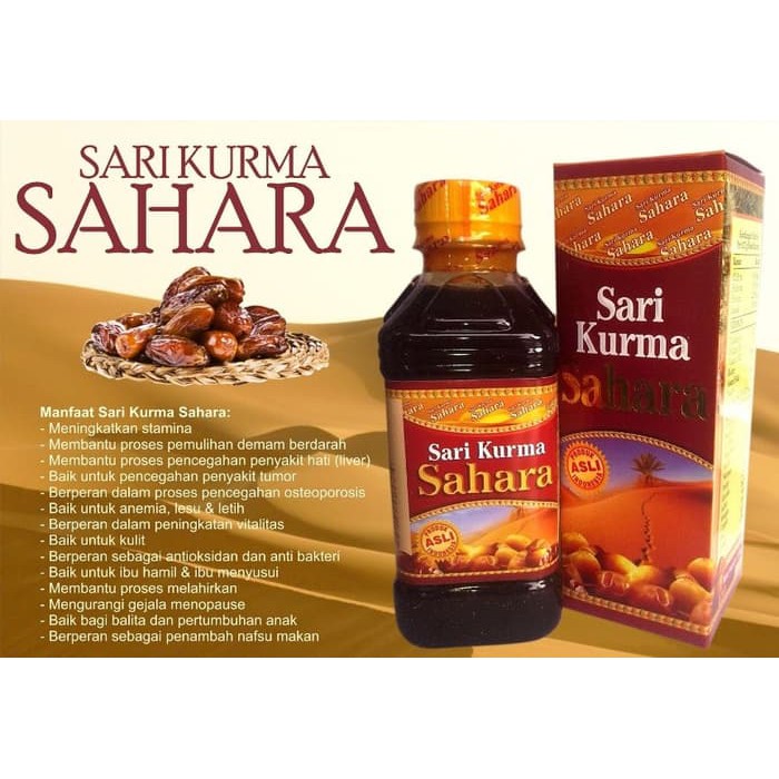 

Sarikurma SAHARA Original SARI KURMA SAHARA