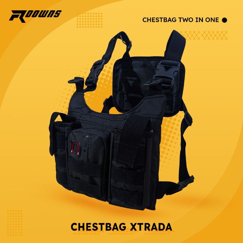 Chestbag Tas Dada Selempang Pria Wanita Waterproof Xtrada Roowns