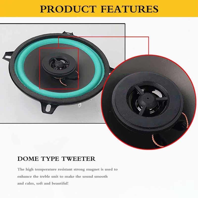 MA4 Speaker Subwoofer Mobil HiFi 4 Inch - 6,5 Inch 100W - 500W 1Pcs Spiker Car Woofer Bass ORI