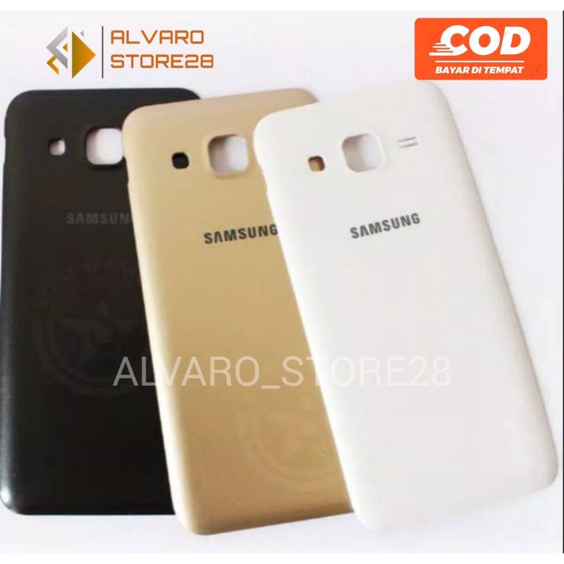 BACKCASE SAMSUNG GALAXY J2 PRIME / BLACK BACKDOOR TUTUP BELAKANG BATERAI