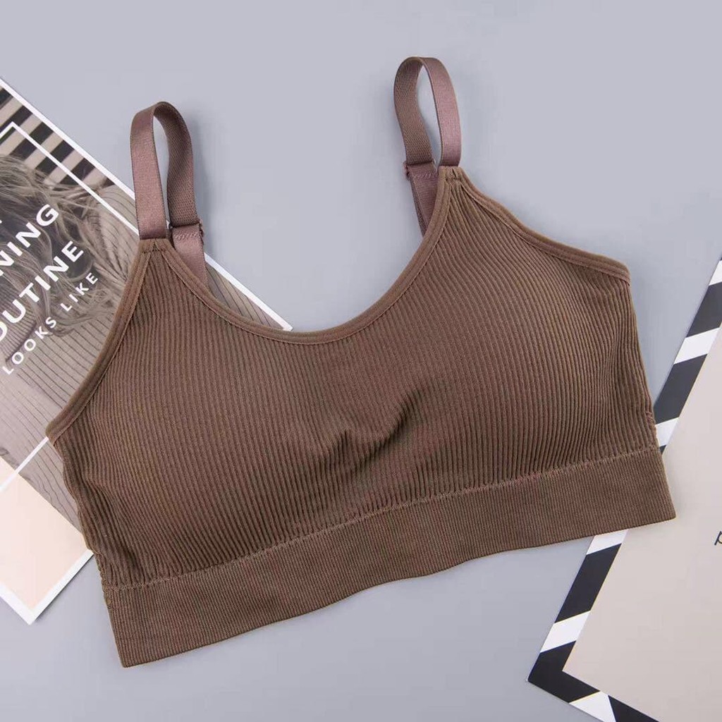 LF || Bra Push Up Sexy Gaya Korea Bahan Rajut bahan nyaman Untuk Wanita bra16 sport bra