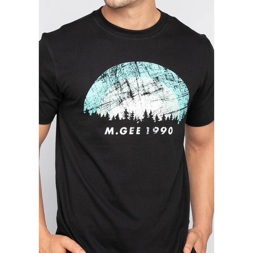 Kaos MGEE 3451C Original Lengan Pendek Cabin 001 Black