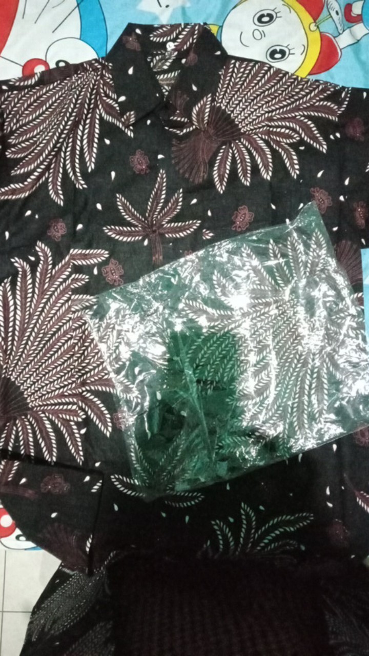 Maura Couple - Sania Ruffle Batik Couple Ori Ndoro Jowi Dnt Garansi Termurah