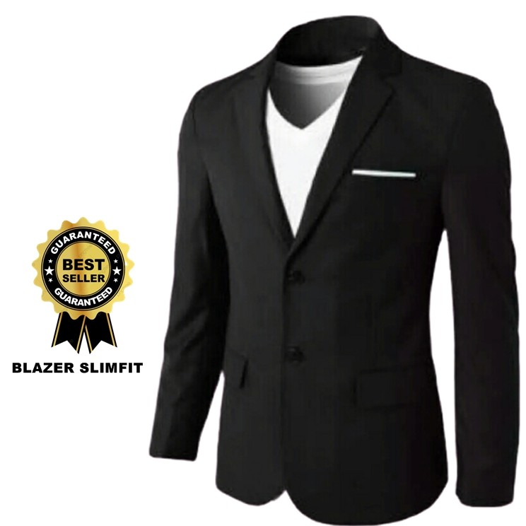 Terlaris  Jas Blazer Pria Slimfit Size XXL / Blazer Pria Big Size / Jas Blazer Pria Formal