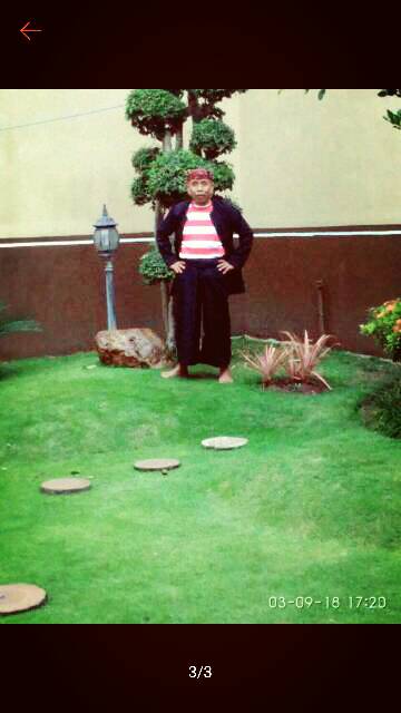 Baju SAKERA Adat madura dewasa