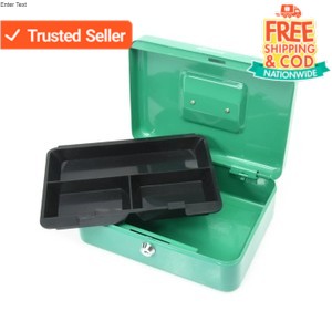 KRISBOW CASH BOX 10 INCH - HIJAU/CASH BOX/SAFE DEPOSITE KRISBOW