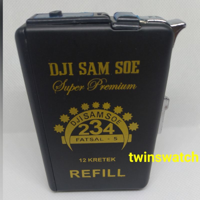 Promo Tempat Penyimpanan Rokok / Tempat Rokok Plus Korek Api Bara