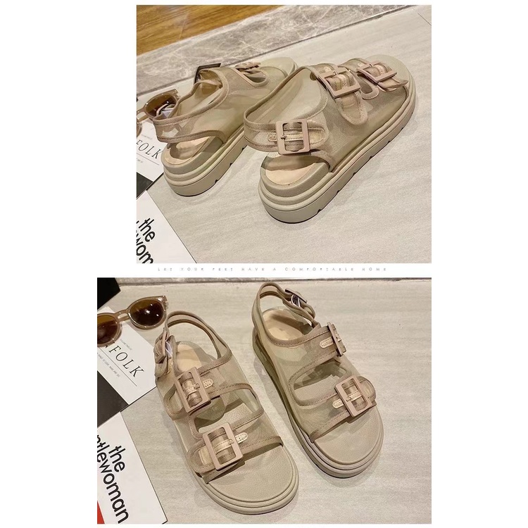 aid 0103, sandal wanita import fashion sandal wanita slip-on cantik dan best seller terlaris termurah