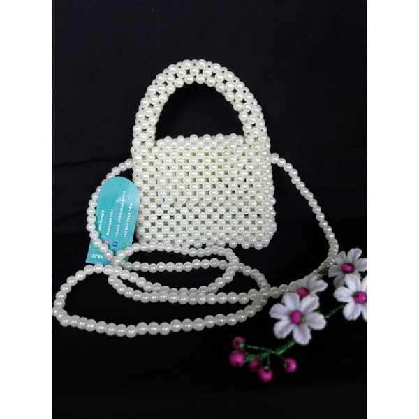 TAS MUTIARA MANIK MANIK MINI/ PEARL BAG/ SLING BAG/ TAS