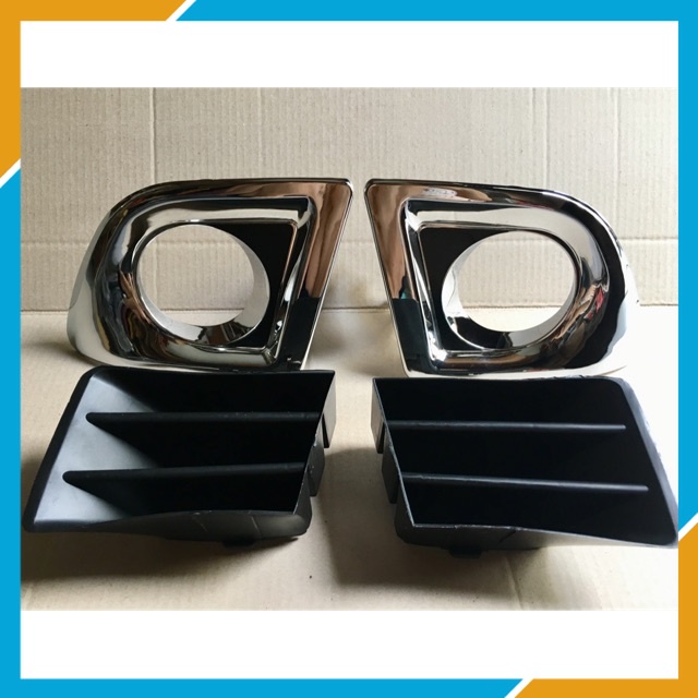 VARIASI AVANZA NEW 2008 / XENIA GARNISH FOGLAMP / LAMPU KABUT COVER / TUTUT BUMPER HITAM KRISI