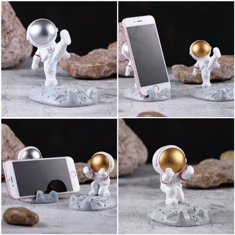 Holder HP &amp; Tablet bentuk Astronot Unik Kuat &amp; Kokoh Souvenir Hadiah