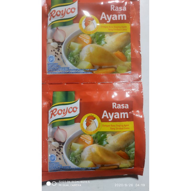 

royco penyedap makanan per 1 renceng