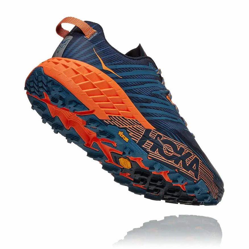 Hoka One One Speedgoat 4 Wide Mens Trail Running - Real Teal - 8.5