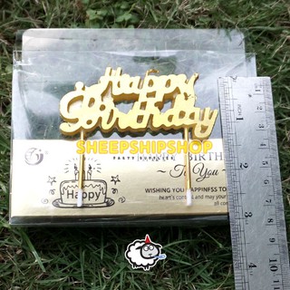 Image of thu nhỏ LILIN KOREA CHROME HAPPY BIRTHDAY MINI Tulisan Happy Birthday Sambung / Lilin Ulang Tahun Korea #2