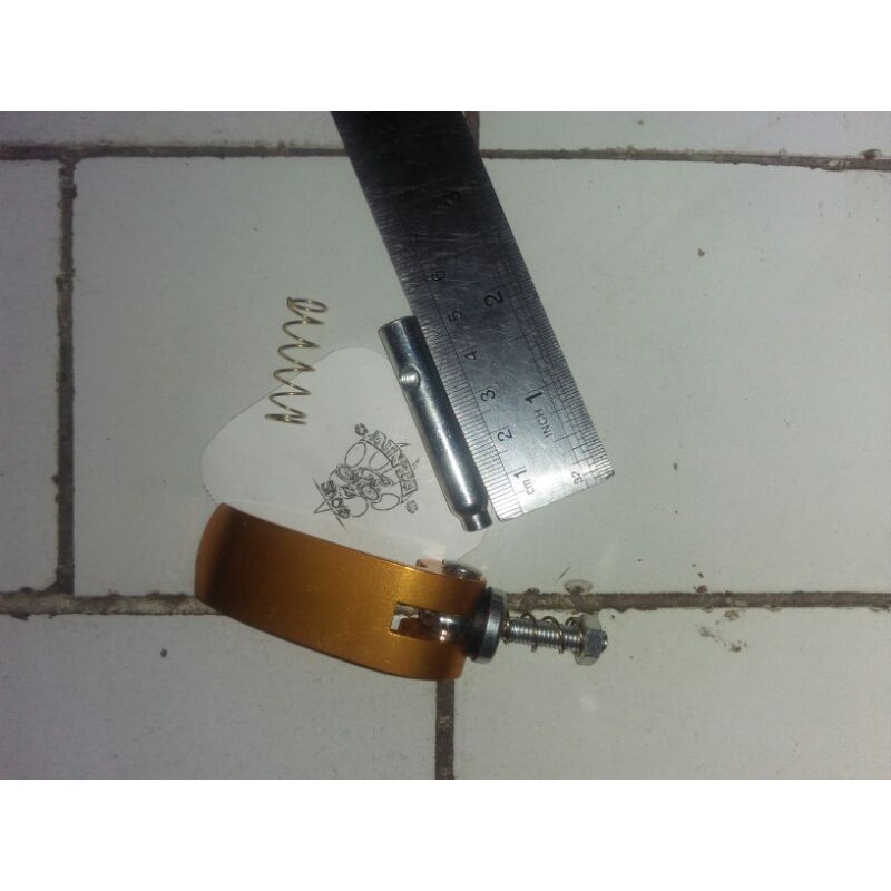 baut frame tengah sepeda lipat gold