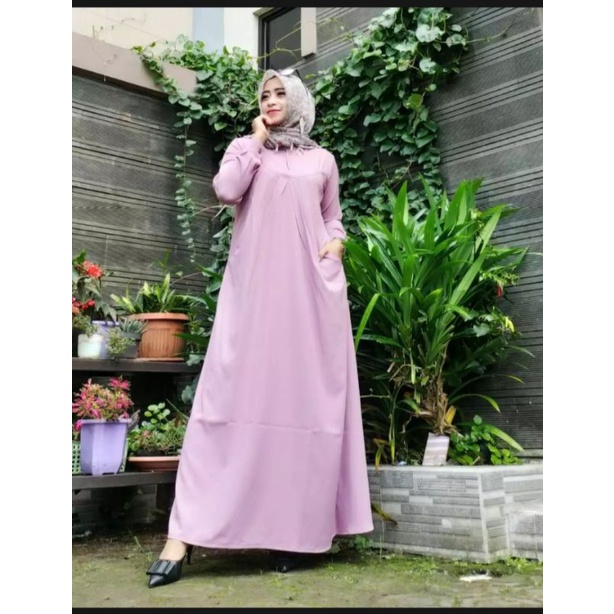 GAMIS SLETING REMPEL/GAMIS MUSLIM/GAMIS FASHION/GAMIS TERBARU/GAMIS MODERN