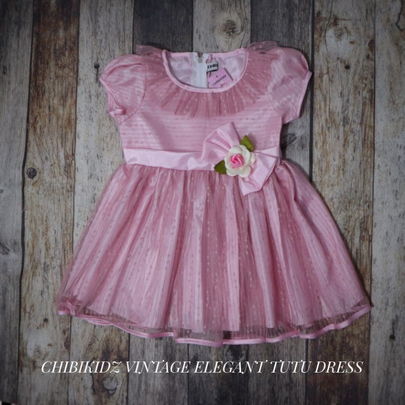 CHIBIKIDZ VINTAGE ELEGANT TUTU DRESS