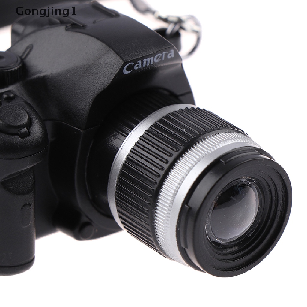 Gongjing1 1Pc Miniatur Kamera Digital SLR Untuk Aksesoris Rumah Boneka