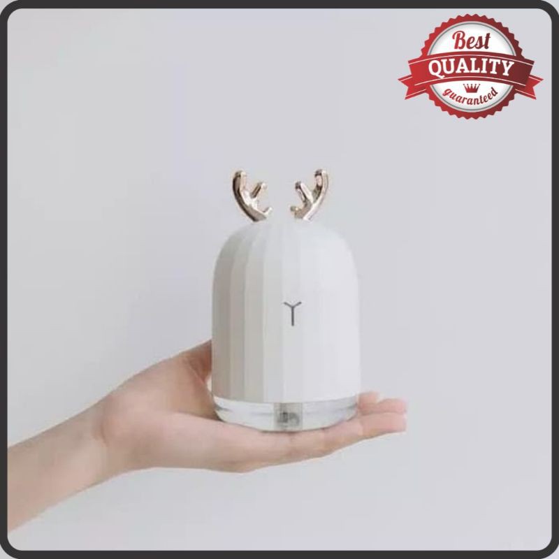 DIFFUSER HUMIDIFIER / AROMATHERAPY HUMIDIFIER / PELEMBAB PEWANGI UDARA PURIFIER MOTIF RUSA