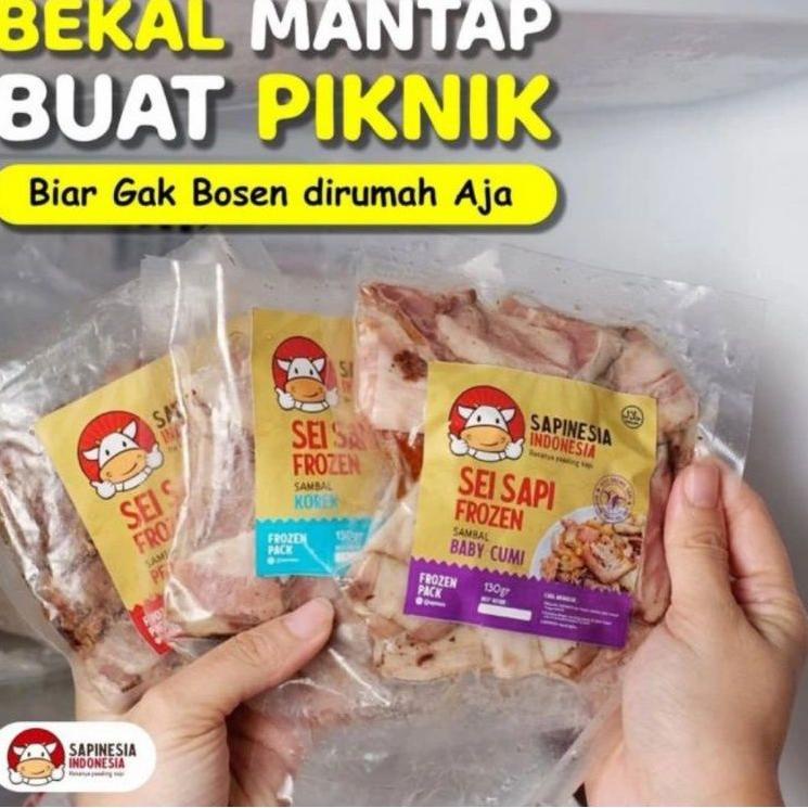 

[DISCOUNT NR794] ready stok sei sapinesia daging asap sei sapi