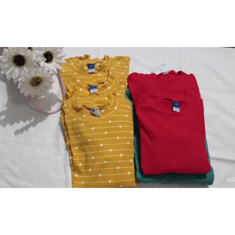 Old navy knit blouse/Red (baca deskripsi produk)