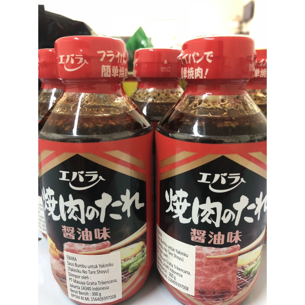 Ebara Yakiniku No Tare Shoyu / saus jepang / bumbu jepang 300ml