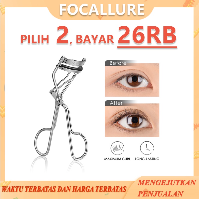 FOCALLURE SkyRush Portable Eyelash Curler Lasting Curl  Makeup Tools