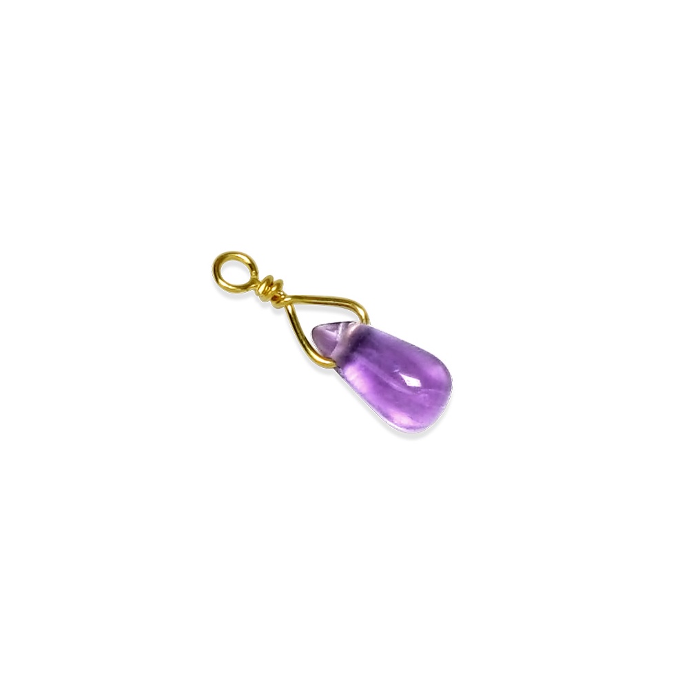Amethyst Crystal Bead