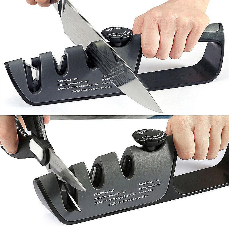 Professional Knife Sharpener Pengasah Pisau IL160f IDEALIFE