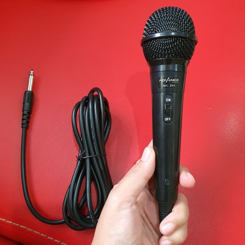 Microphone kabel Advance 884 Dengan kualitas Terbaik