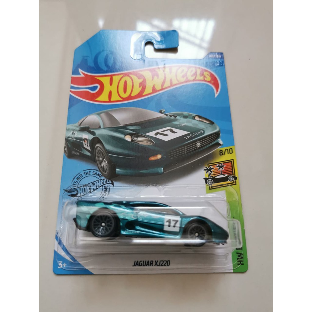 Hot Wheels Jaguar XJ220 orange hijau basic reguler hotwheels terbaru 2020