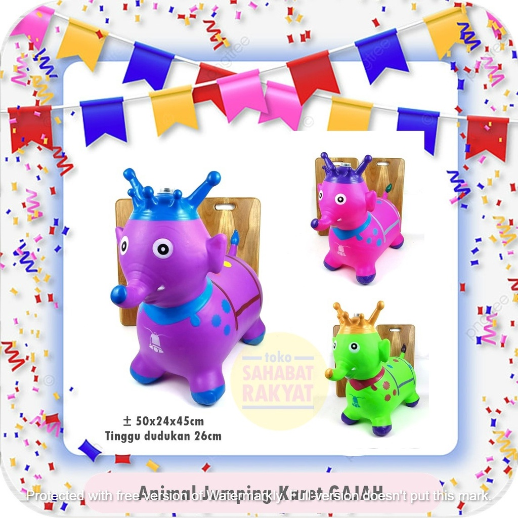 Mainan Animal Jumping Karet  CP111-20