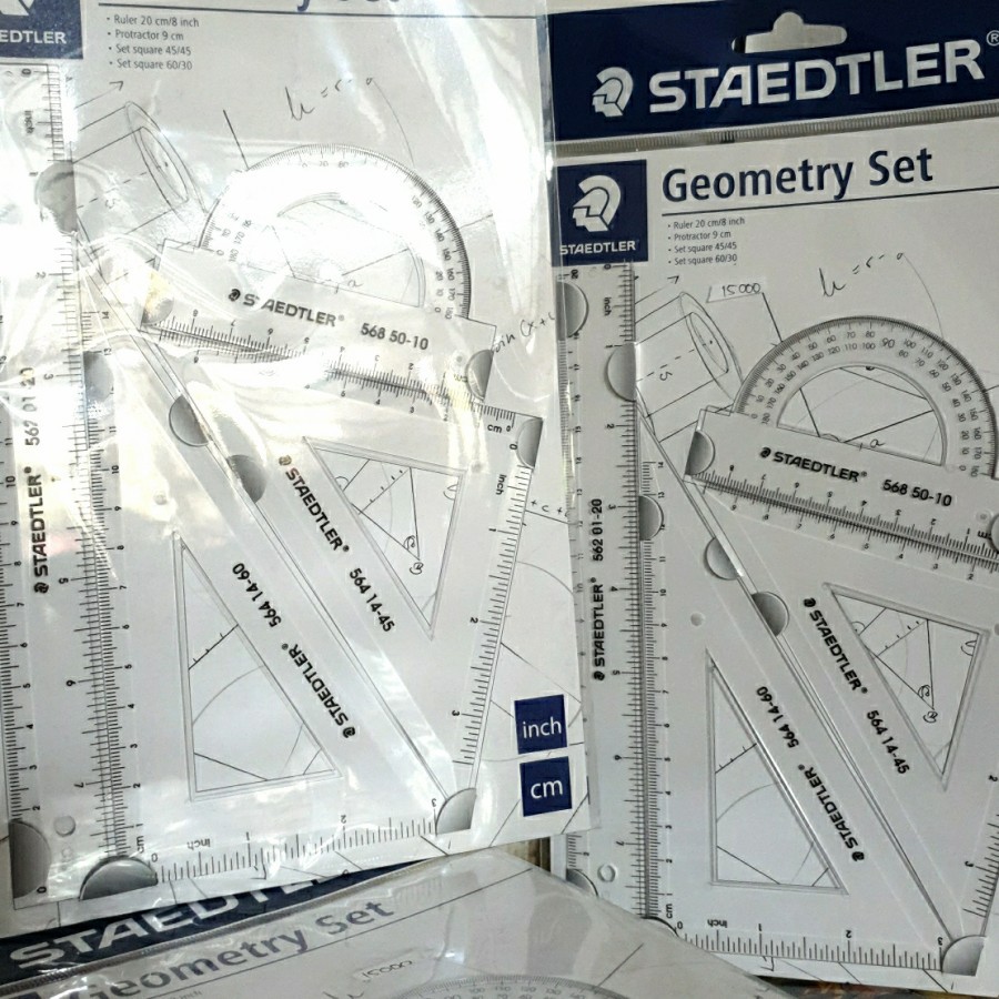 Staedler Geometry Set / Penggaris / Busur