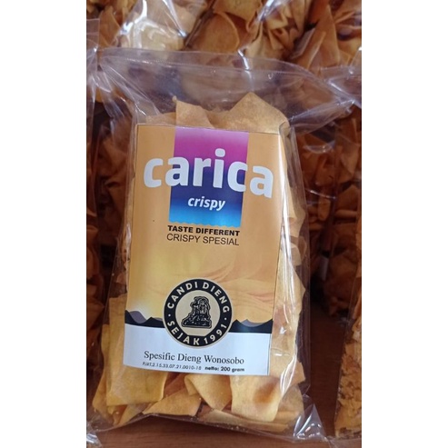 carica crispy khas dieng