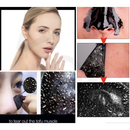 VEZE BLACKHEAD Removal Clean Activated Charcoal Mask Masker Hitam Komedo CJR