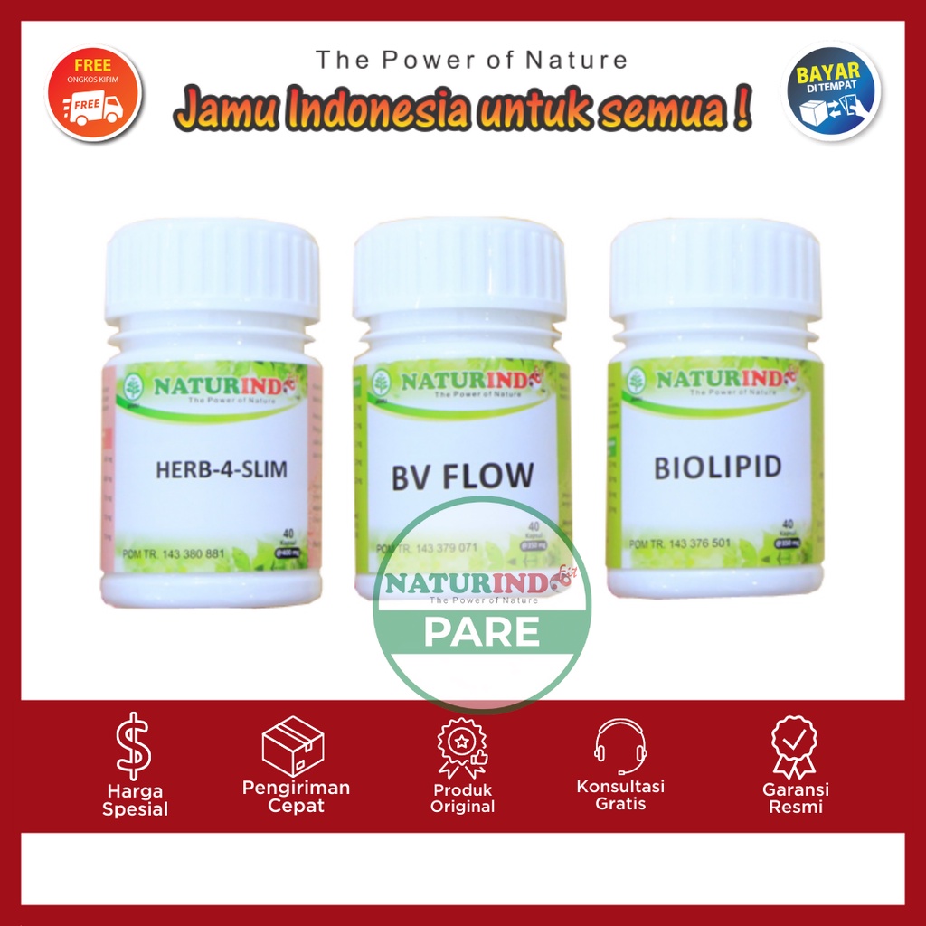 Obat Pelangsing Badan Diet Sehat Alami Herbal Pelangsing Sehat Wanita Lelaki Diet Sehat Alami Tanpa Operasi Lemak Herbal 100% Original BPOM HALAL MUI HERBASLIM HERB4SLIM NATURINDO-Penggelontor Lemak