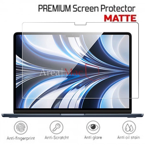 Anti Gores Glare Matte Frosted Screen Guard Protector Macbook Air M2 M3 M4 13.6 Inch 2022 2024 2025