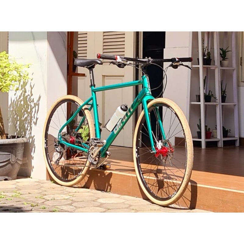 Frameset GRAVEL Custom Geometry GIANT Free Hedaset