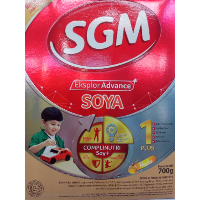 

SGM SOYA 1 vanila dan madu