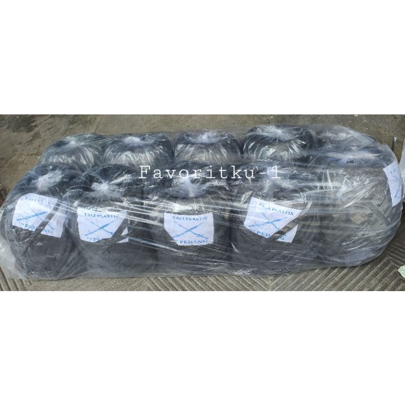

Tali Rafia Hitam Jumbo Merk PEDANG 700 gr. OJOL ONLY