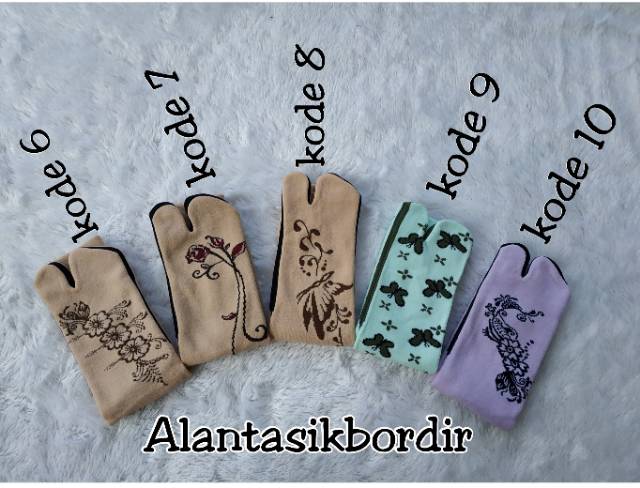 Alantasik - Kaos Kaki motif bunga R.21