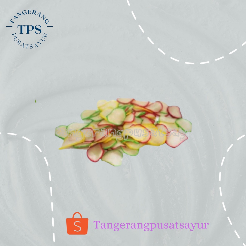 

Kerupuk Bawang Warna Warni - 500gram