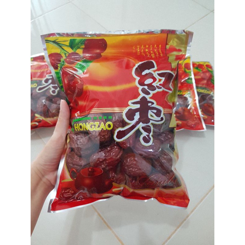 

PREMIUM (Kecil/REGULAR/JUMBO) ANG CO/KURMA MERAH CINA 250g