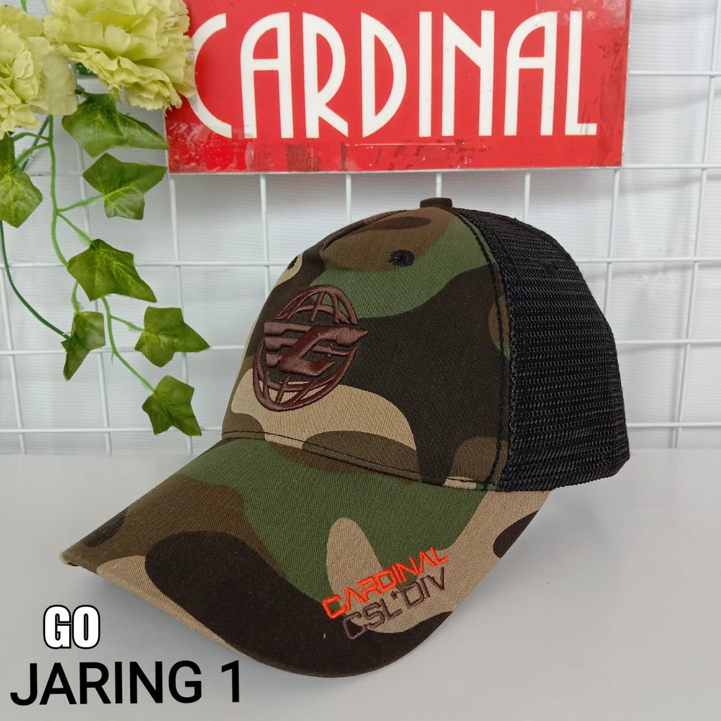 gof CARDINAL TOPI JARING 100% Original Topi Cowok Keren Kekinian