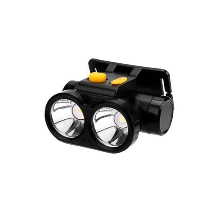 SENTER KEPALA LUBY 3Watt L-2823 NYALA PUTIH KUNING CAS HEAD LAMP