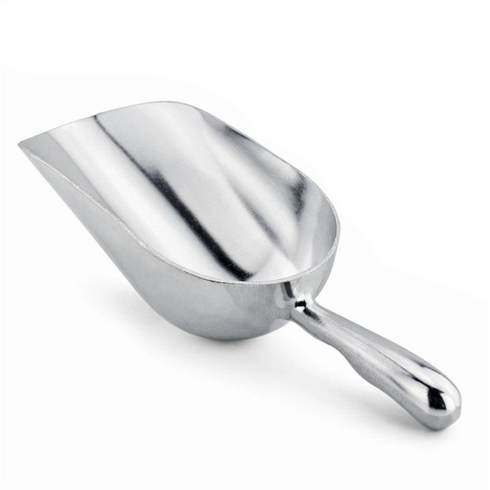 Quinton Ice Scoop Aluminium Alloy Multi-Fungsi Ice Scraper Bar Alat Untuk Ice Grain Kitchen Gadget Grain Shovel