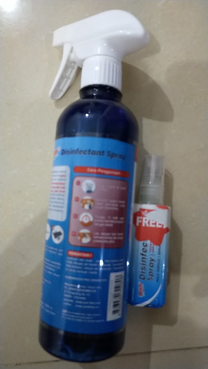 Disinfectant Desinfektan Desinfectant Yuri Spray Semprot 500ml (gojeg/grab/instnt Kurir Only)