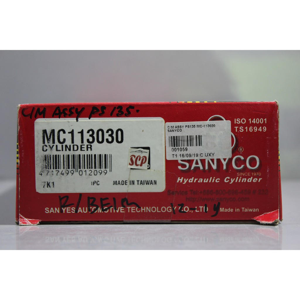 Master kopling atas Colt diesel PS 100 PS120 PS 135 MC 113030 Sanyco