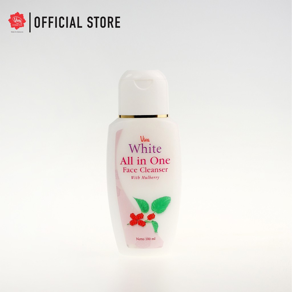 ✿ MADAME ✿ VIVA WHITE ALL IN ONE FACE CLEANSER 100ML ORIGINAL